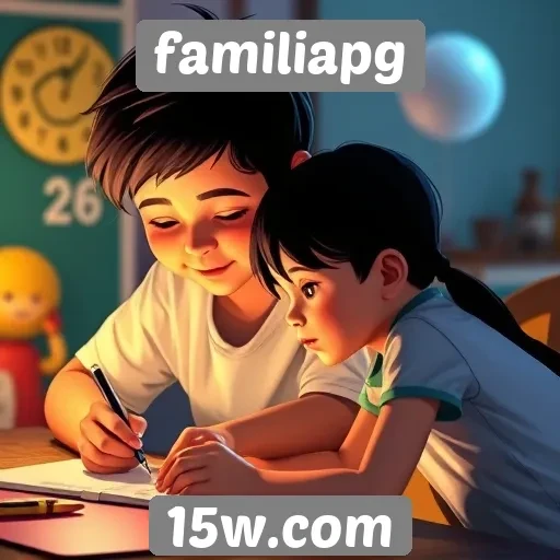 Jogos educativos no familiapg atraem crianças e adolescentes