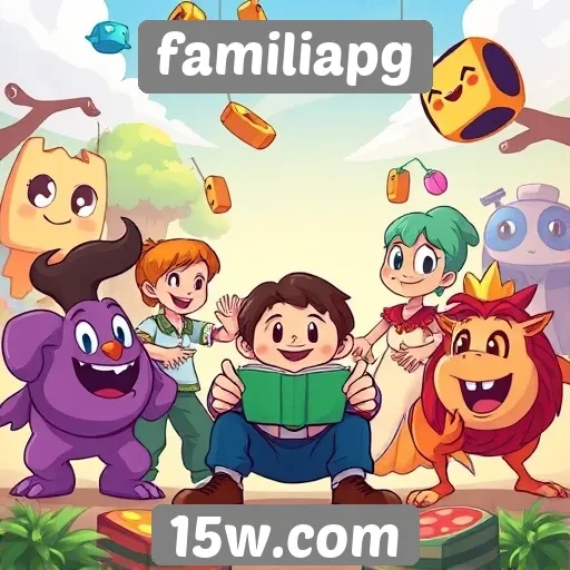 explorando a biblioteca de jogos da familiapg